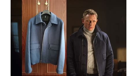 Spectre – Bond's Blue Cashmere Dior Jacket for Meeting Mr White.